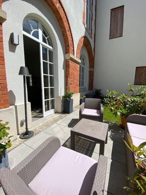 Studio Terrasse, Ancienne Maison De Champagne ランス エクステリア 写真